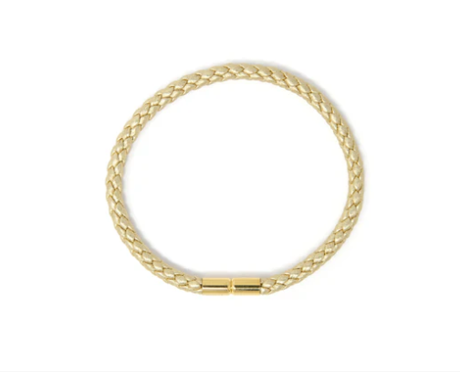Keva Gold Braided Bracelet - Gabrielle's Biloxi