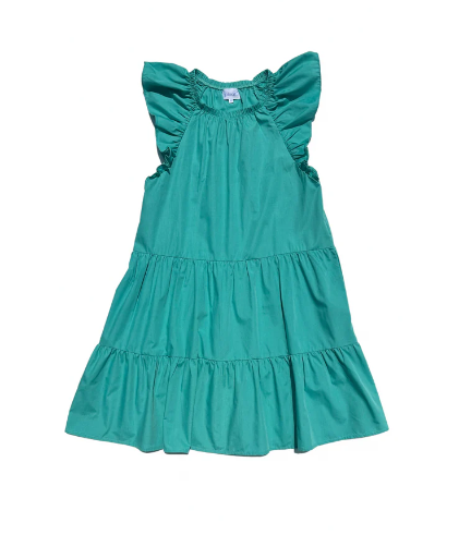 Girls Layla Dress - Teal - Gabrielle's Biloxi