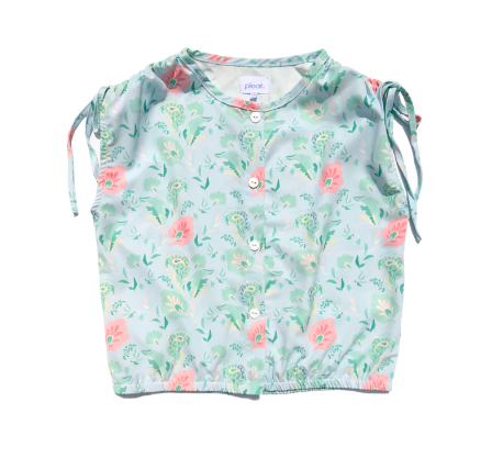 Girls Maggie Top - Pastel Paisley - Gabrielle's Biloxi