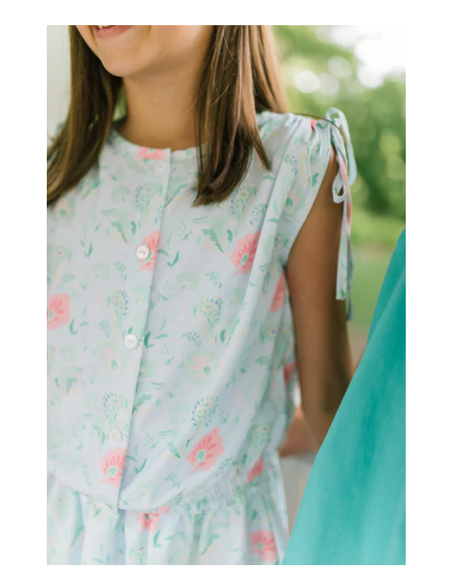 Girls Scottie Skirt - Pastel Paisley - Gabrielle's Biloxi