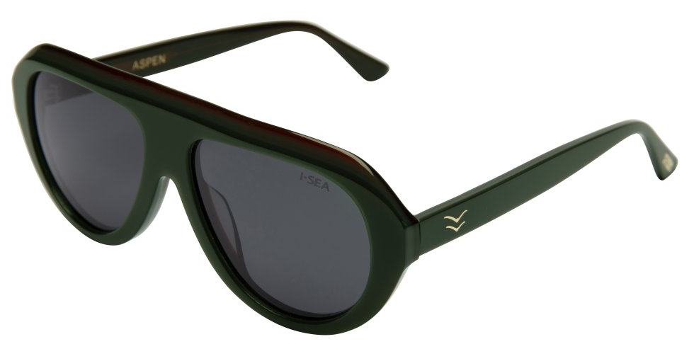 I-Sea Aspen Hunter Green/Smoke Polarized Lens - Gabrielle's Biloxi