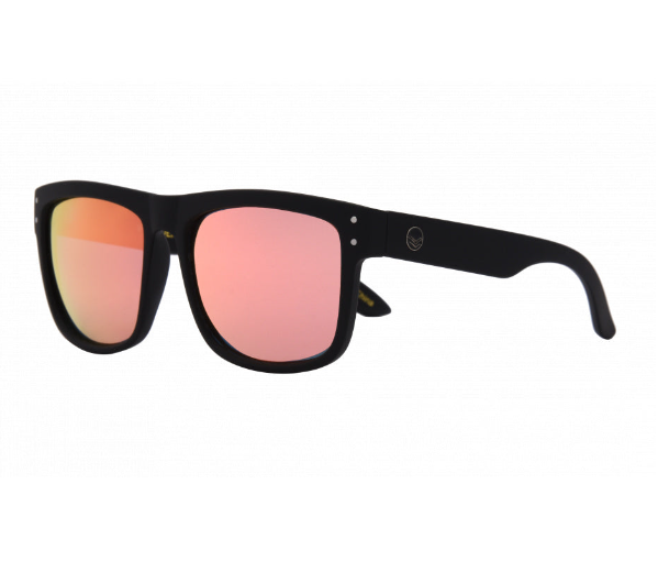 I-Sea V Lander Black Soft Touch Rubber/Rose Gold Polarized Lens - Gabrielle's Biloxi