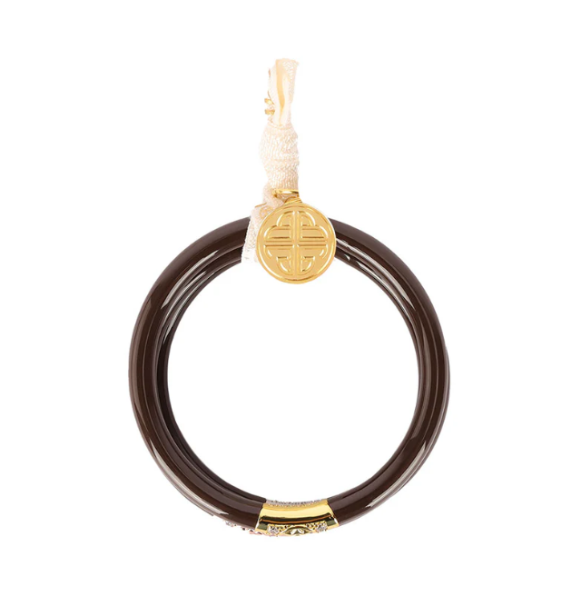 BuDhaGirl Three Kings Bangles Medium - Chocolate - Gabrielle's Biloxi