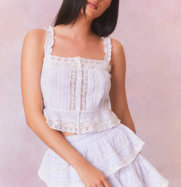 Love Shack Fancy Vietta Top - Vintage Voyage - Gabrielle's Biloxi