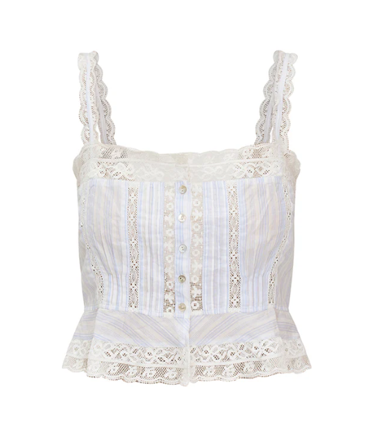 Love Shack Fancy Vietta Top - Vintage Voyage - Gabrielle's Biloxi