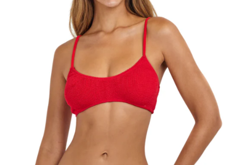 LOVE & BIKINIS Maldives Top - Red - Gabrielle's Biloxi