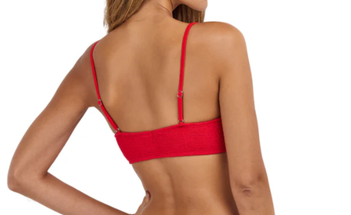 LOVE & BIKINIS Maldives Top - Red - Gabrielle's Biloxi
