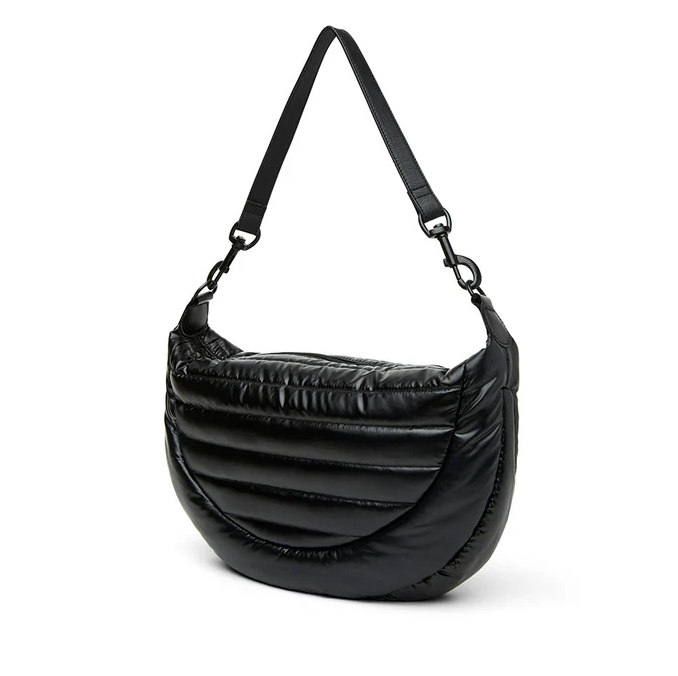 Think Royln Elton Hobo Cross Body (Black on Black) - Pearl Black - Gabrielle's Biloxi