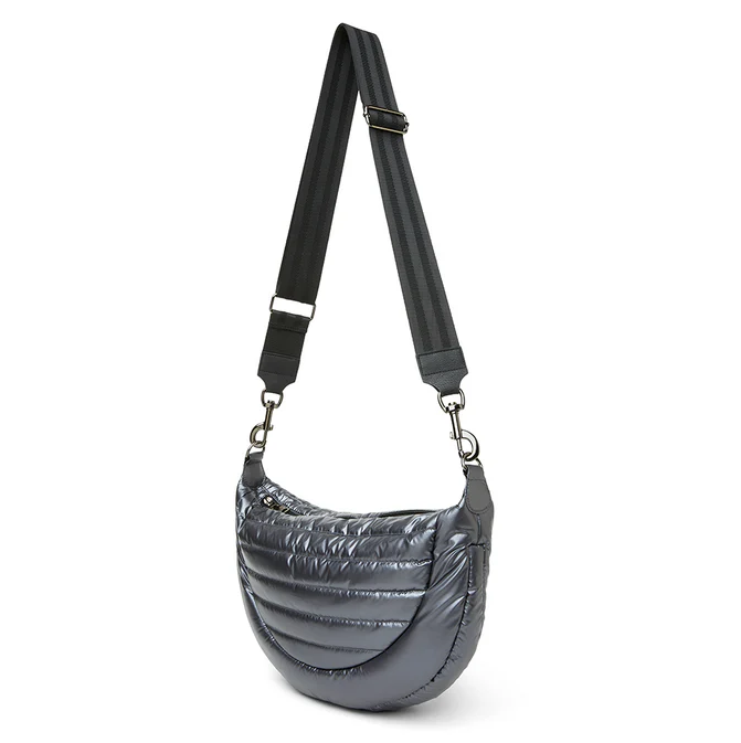 Think Royln Elton Hobo Cross Body - Pearl Grey - Gabrielle's Biloxi