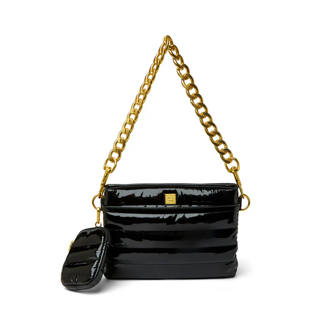 Think Royln Downtown Cross Body - Black Patent - Gabrielle's Biloxi