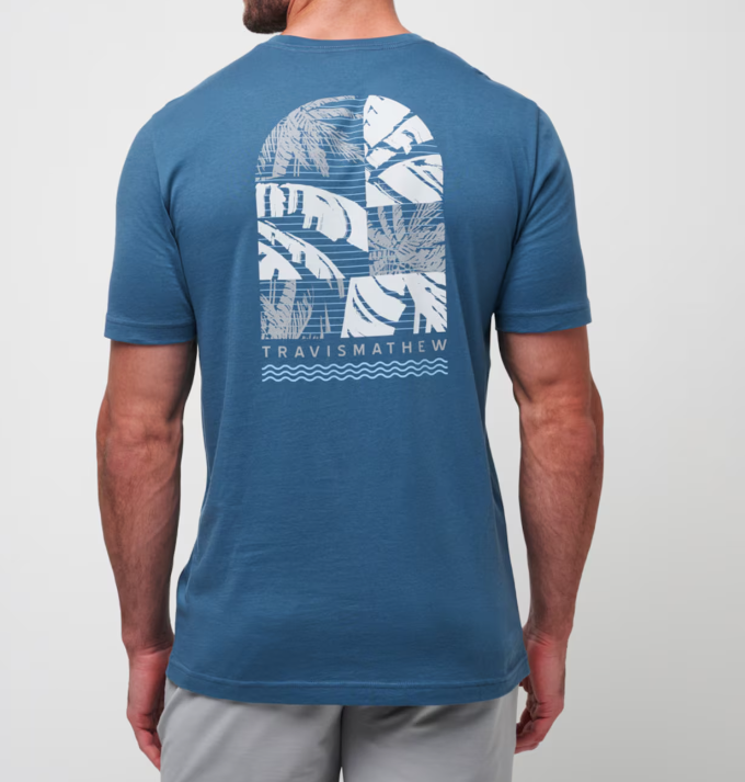 Travis Mathew Best Behavior Tee - Dark Teal - Gabrielle's Biloxi
