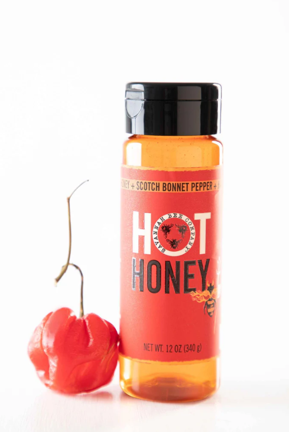 Savannah Bee Hot Honey - 12oz - Gabrielle's Biloxi