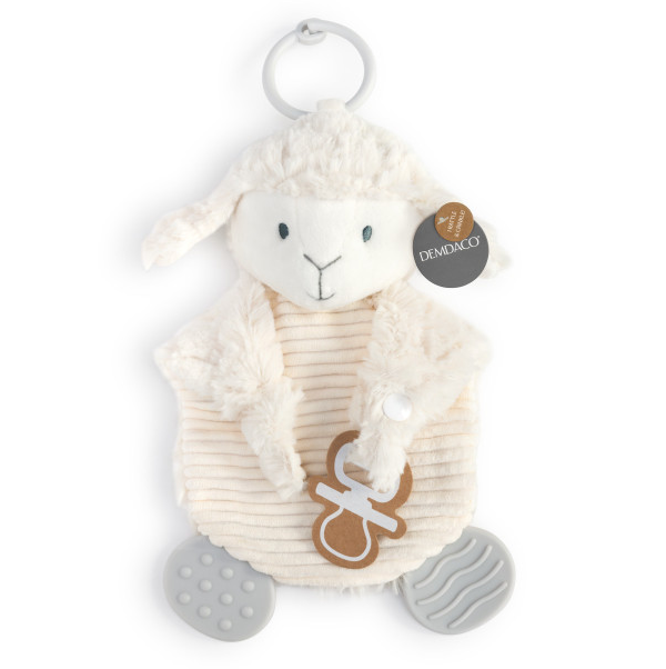 Demdaco Lamb Teething Buddy - Gabrielle's Biloxi