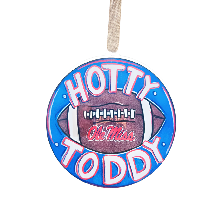 Ole Miss Acrylic Ornament - Gabrielle's Biloxi
