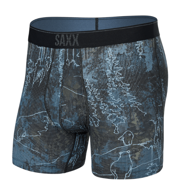Saxx Quest QDM Boxer Brief Fly - Smokey Mountains Multi - Gabrielle's Biloxi