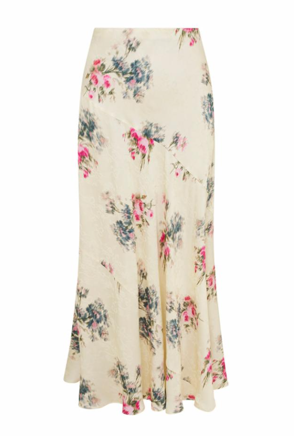 Love Shack Fancy Bertha Skirt - French Ivory - Gabrielle's Biloxi