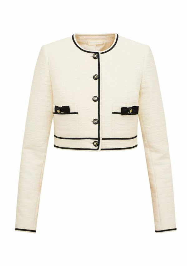 Love Shack Fancy Talika Jacket - Cream - Gabrielle's Biloxi
