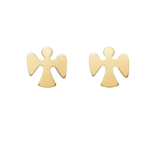Enewton Guardian Angel Stud - Gold - Gabrielle's Biloxi