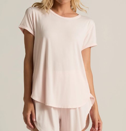 Faceplant Dreams Tulip Tee - Pink - Gabrielle's Biloxi