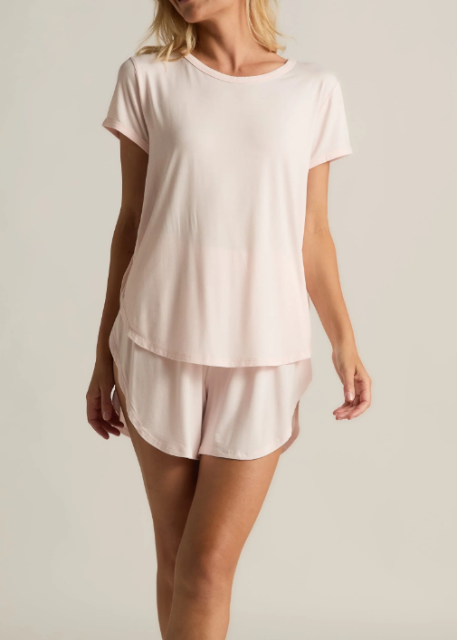 Faceplant Dreams Tulip Tee - Pink - Gabrielle's Biloxi