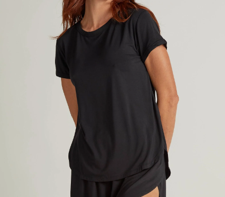 Faceplant Dreams Tulip Tee - Black - Gabrielle's Biloxi