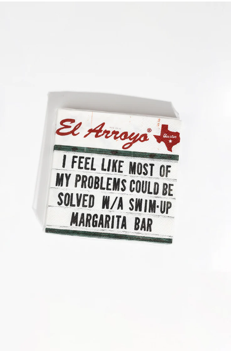 El Arroyo Cocktail Napkins - My Problems - Gabrielle's Biloxi