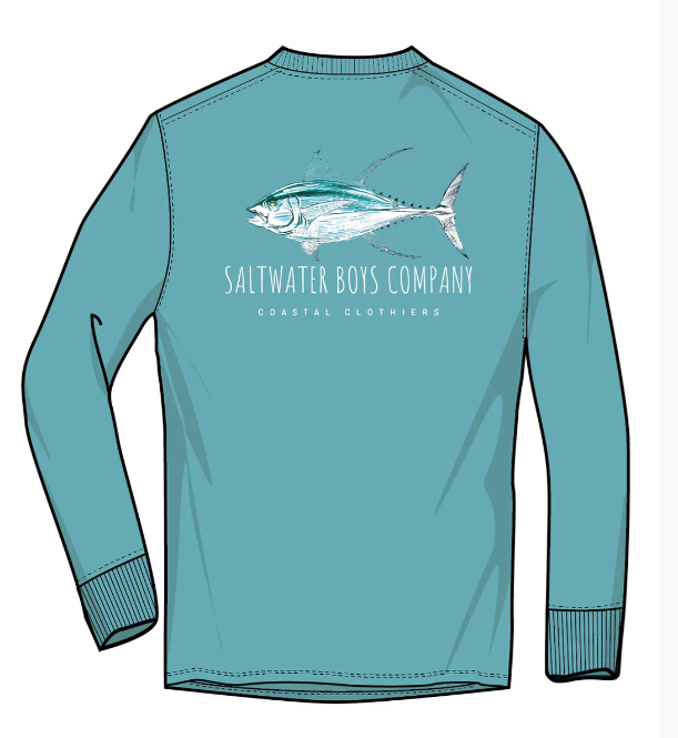 Boys Tuna Long Sleeve Graphic Tee - Gabrielle's Biloxi