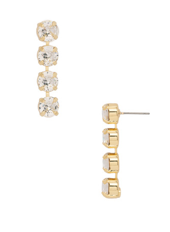 Sorrelli Matilda Dangle Earrings - Crystal - Gabrielle's Biloxi