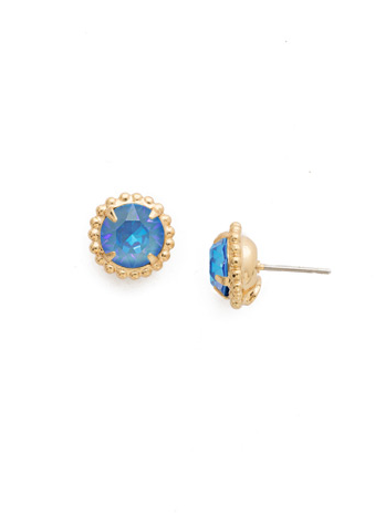 Sorrelli Simplicity Stud Earrings - Windsor Blue - Gabrielle's Biloxi