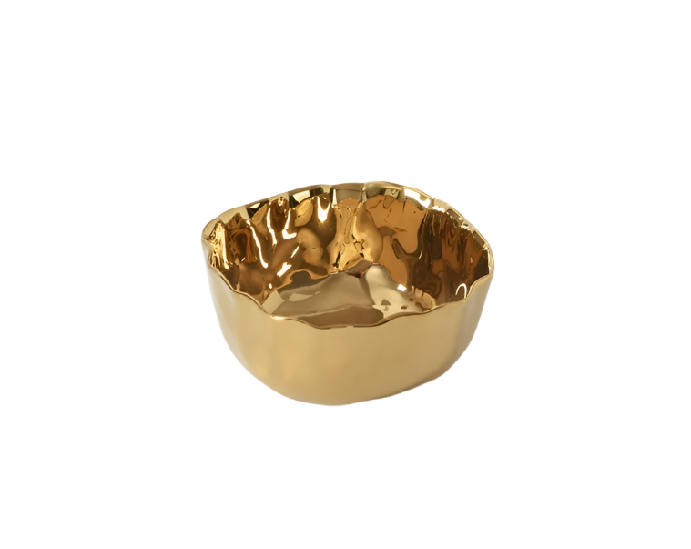Pampa Bay Snack Bowl - Gold - Gabrielle's Biloxi