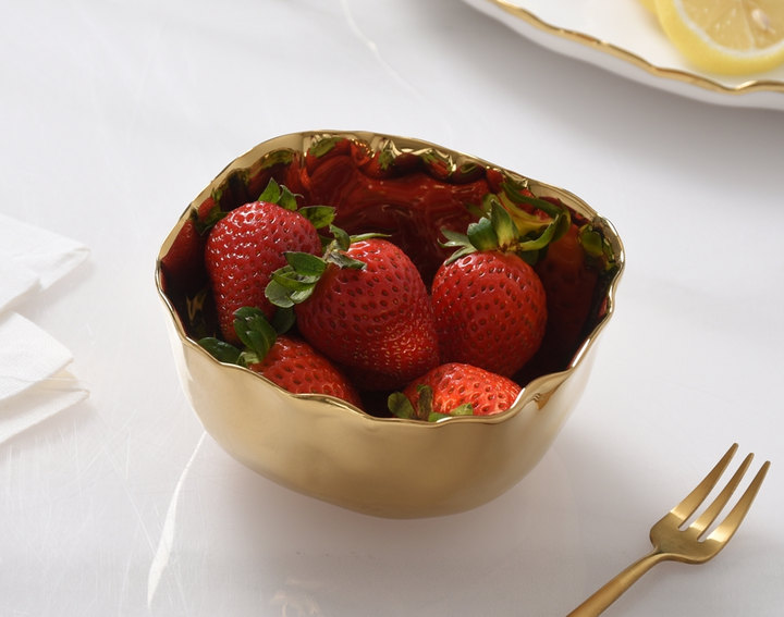 Pampa Bay Snack Bowl - Gold - Gabrielle's Biloxi