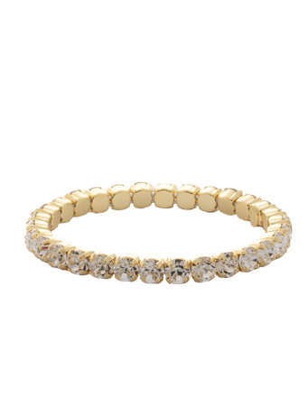 Sorrelli Mini Sienna Stretch Bracelet - Crystal - Gabrielle's Biloxi