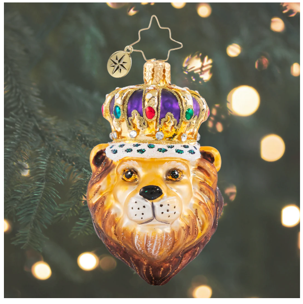 Christopher Radko Roaring Royalty Gem - Gabrielle's Biloxi