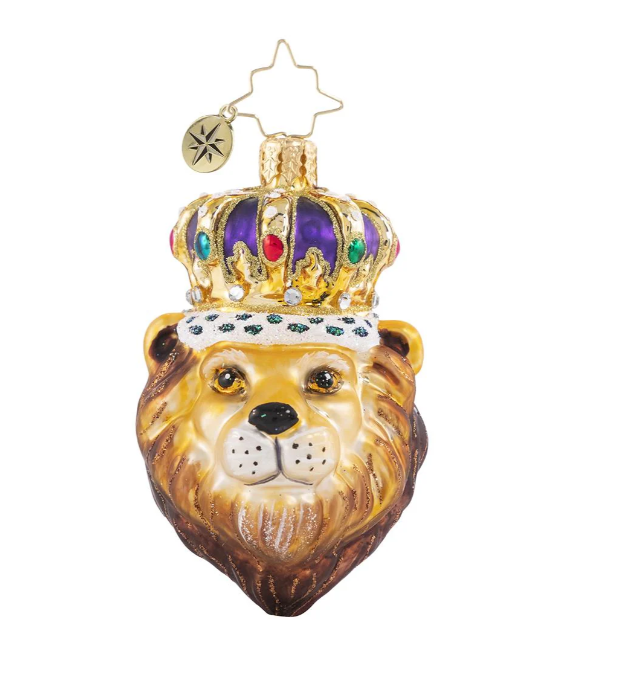 Christopher Radko Roaring Royalty Gem - Gabrielle's Biloxi