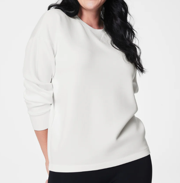 Spanx Airessentials Long Crew - Powder - Gabrielle's Biloxi