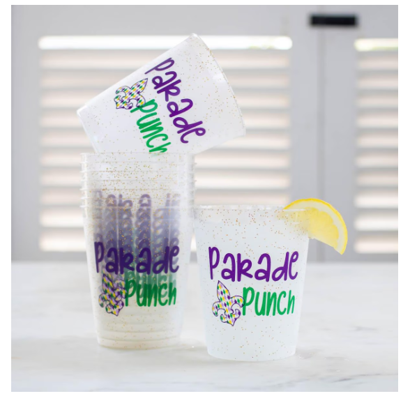 Parade Punch Party Cups - Set of 10 - Gabrielle's Biloxi