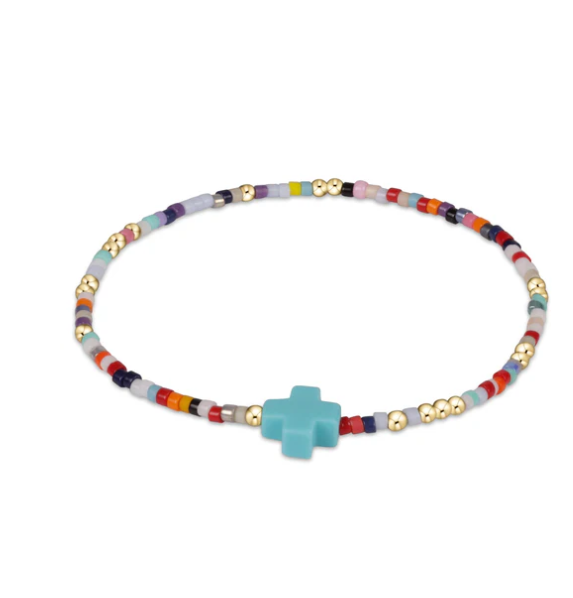 egirl Hope Unwritten Signature Cross Bracelet - Hot Mess - Gabrielle's Biloxi