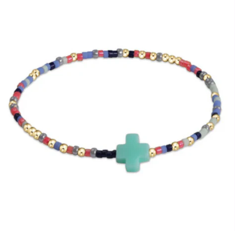 egirl Hope Unwritten Signature Cross Bracelet - Don't Be Crabby - Gabrielle's Biloxi