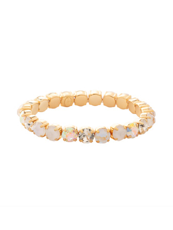 Sorrelli 7 inch Sienna Stretch Bracelet - Icicle - Gabrielle's Biloxi