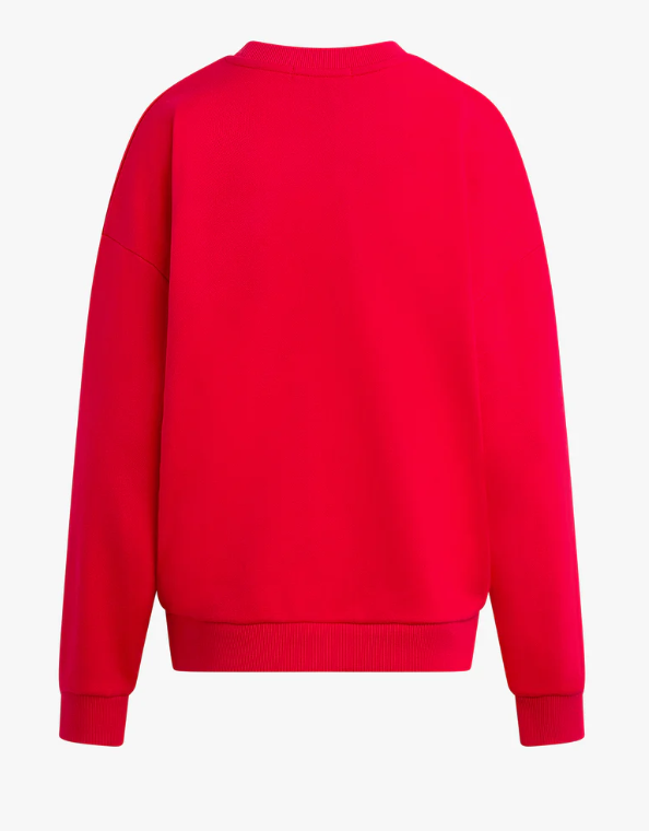 Favorite Daughter Collegiate Sweatshirt - Haute Rouge with White - Gabrielle's Biloxi