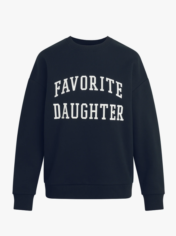 Favorite Daughter Collegiate Sweatshirt - Navy - Gabrielle's Biloxi