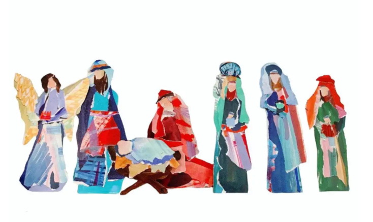 Lauren Dunn Acrylic Large Nativity Set - Gabrielle's Biloxi