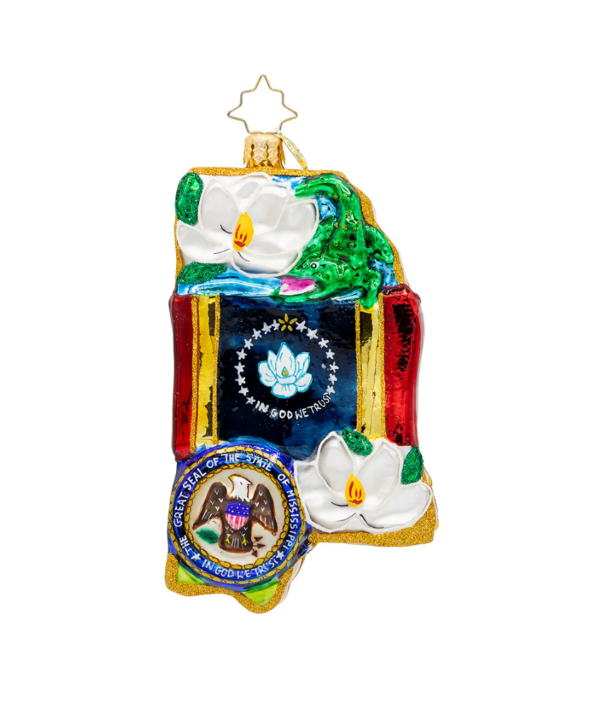 Christopher Radko Magnolia Magic Gabrielle's Biloxi