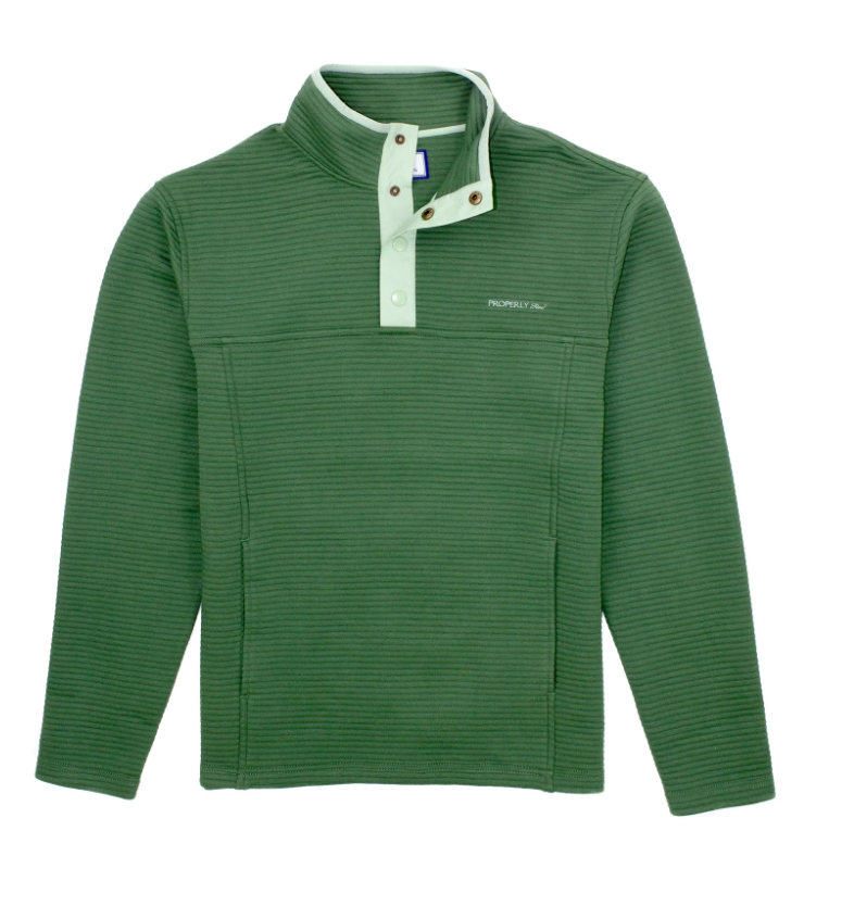 Properly Tied Ridgeway Pullover - Pine - Gabrielle's Biloxi