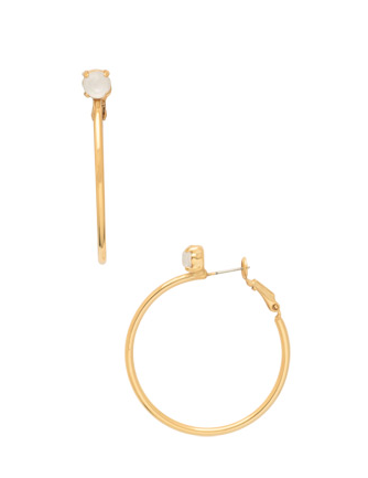 Sorrelli Mini Serafina Hoop Earrings - Icicle - Gabrielle's Biloxi