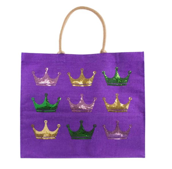 Victoria Crown Sequin Carryall Tote - Gabrielle's Biloxi