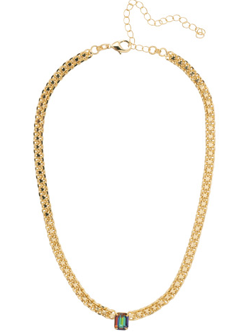 Sorrelli Octavia Tennis Necklace - Bright Gold Volcano - Gabrielle's Biloxi