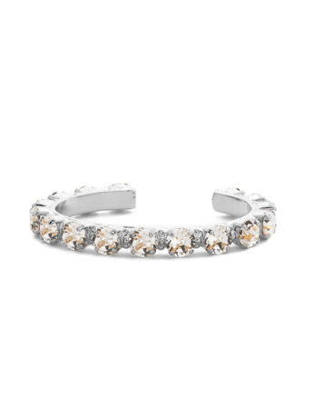 Sorrelli Riveting Romance Cuff Bracelet - Palladium Crystal - Gabrielle's Biloxi