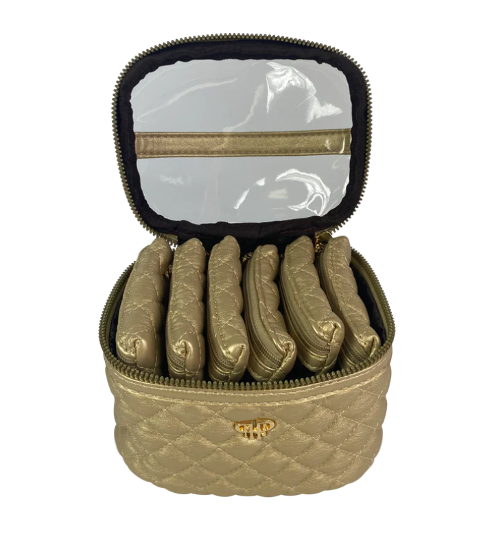 Pursen Getaway Jewerly Case - Gold - Gabrielle's Biloxi