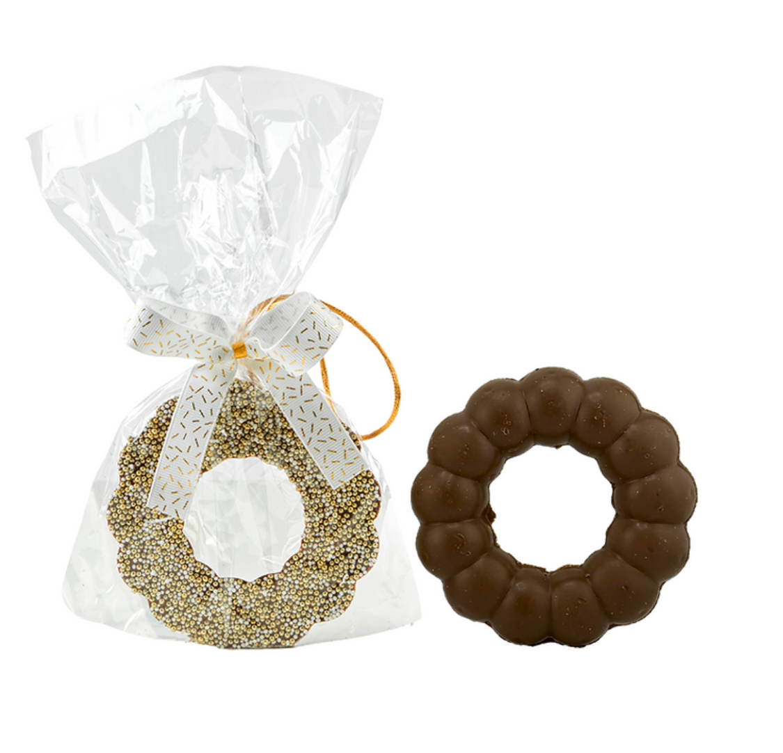 Gold Wreath Ornament - Gabrielle's Biloxi